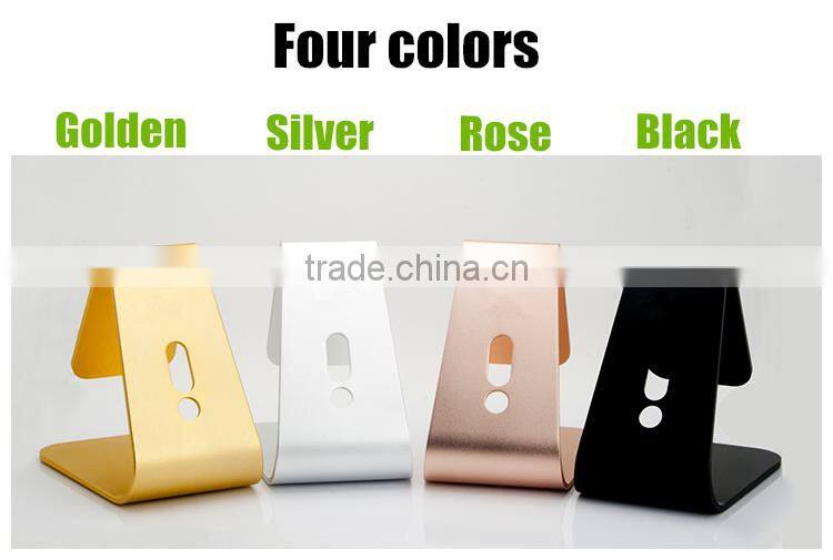 Aluminum desk top micro suction tablet holder stand for iPhone, iPad