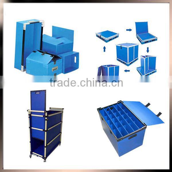 2015 light weight yet durable hollow plastic sheet display stand