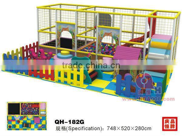 kids' soft playground naughty castle(QH-182G)