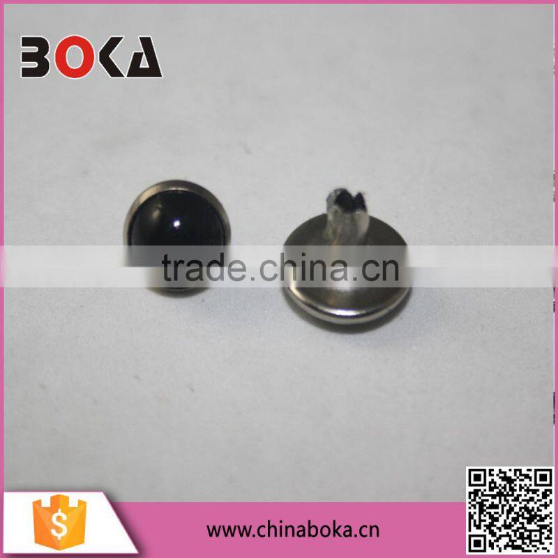 2015 wholesale new stylish garment accessories customized pearl pronged snap button for clothes on factory direct sale