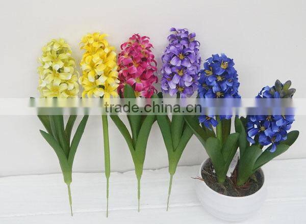 High quality handmade fabric artificial flower bouquet/artificial flower heads/ fresh cut flower