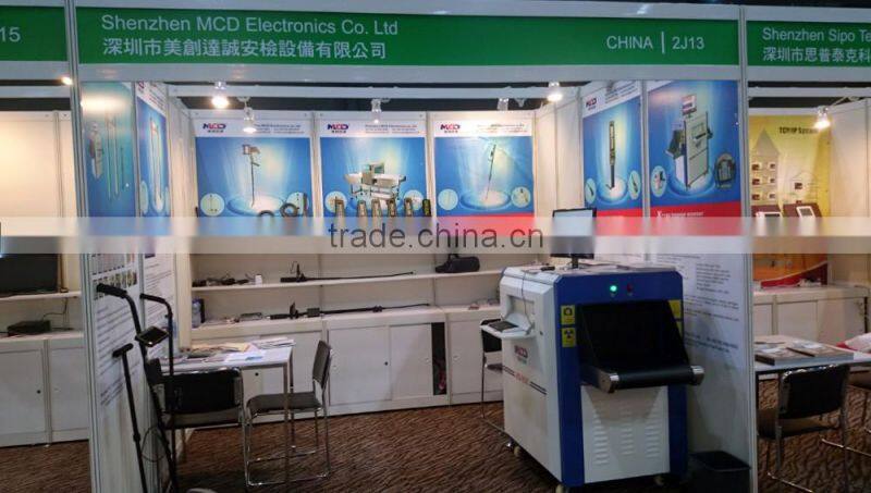 18 zones weather-proof archway metal detector with 0-99 adjustable sensitivity