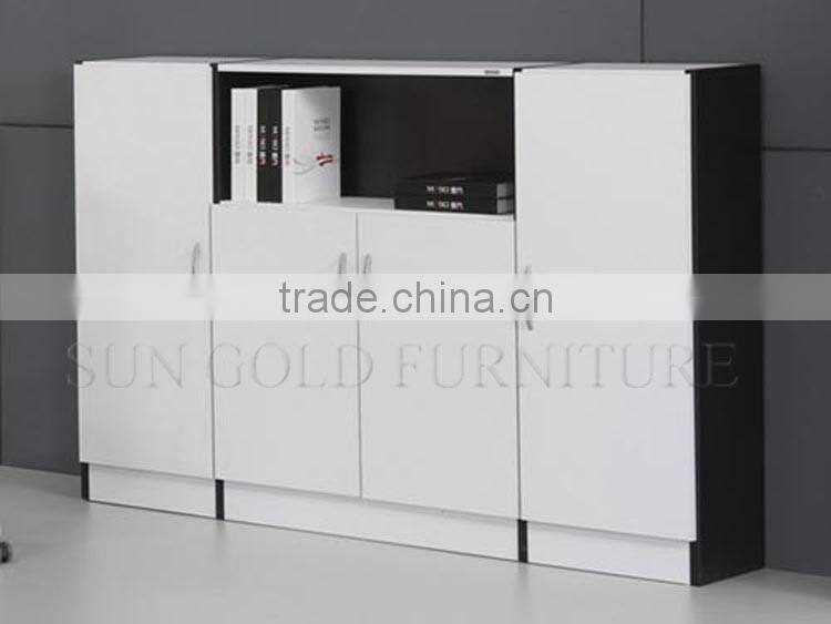 Commercial modern wood office cabinet/furniture cabinet /book cabinet (SZ-FCB401)