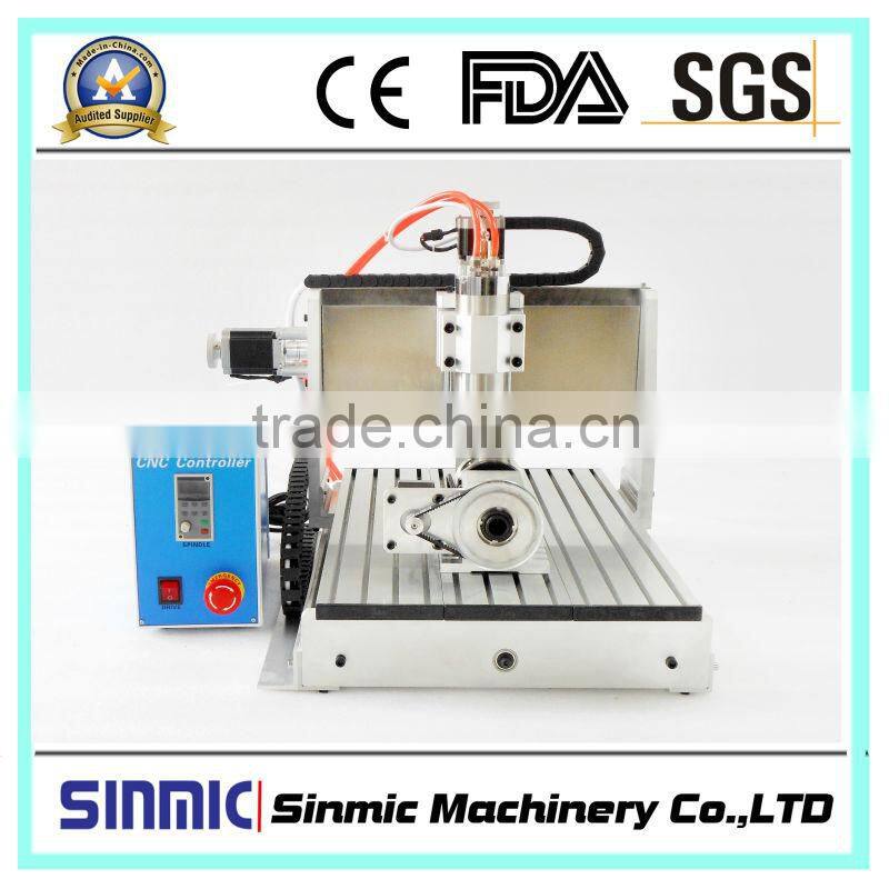 MDF/Plexiglas/Organic/Acrylic wood cnc router mini cnc lathe 3040