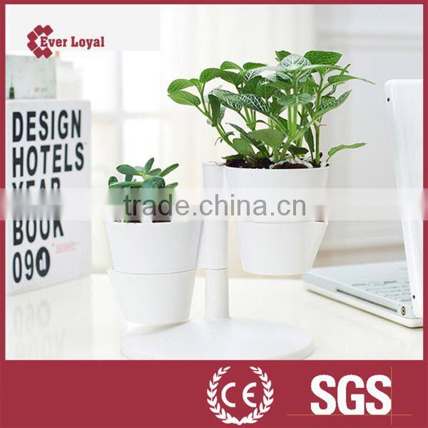 Special-design desktop flowerpot,receive a case