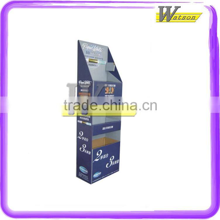 Newly fashion magazine Display stand floor standing Cardboard pallet Display Shelf