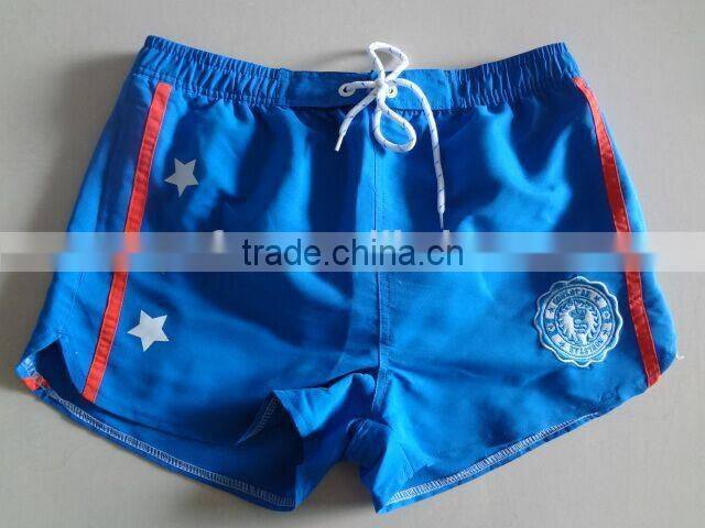 Red Color Short Swimming Board Shorts