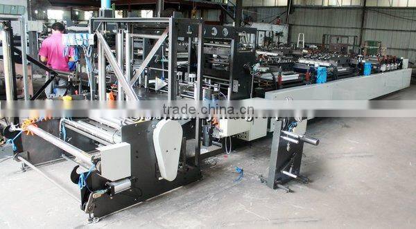 Servo Control Stand Up Zipper Making Machine