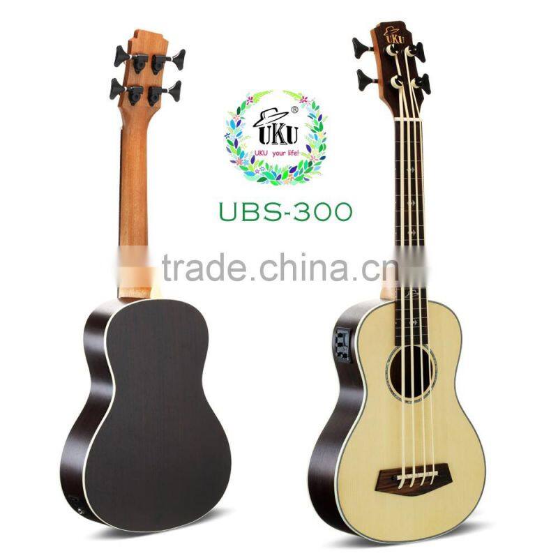 China wholesale bass ukulele guitar 4 strings electric