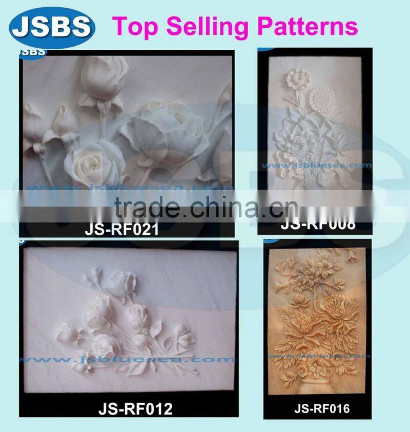 decorative hand carved whiet marble relief nude sculpture