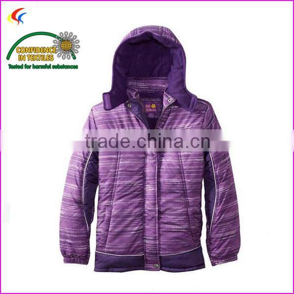 child winter jackets with PU shell