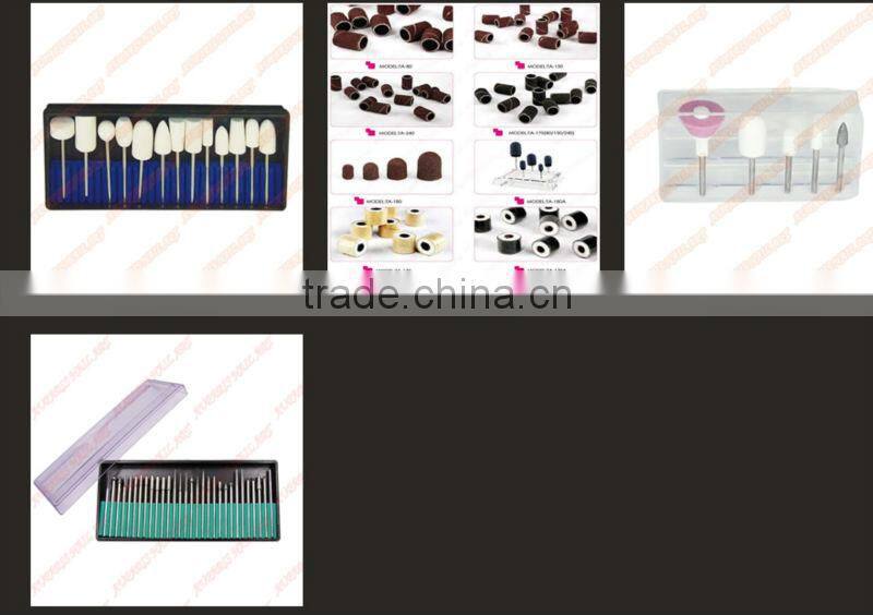 12pcs/set Golden Electric Nail File Drilling Bits -Ti-Plated -for Nail Art / Manicure / Polishing Machine - wholesale