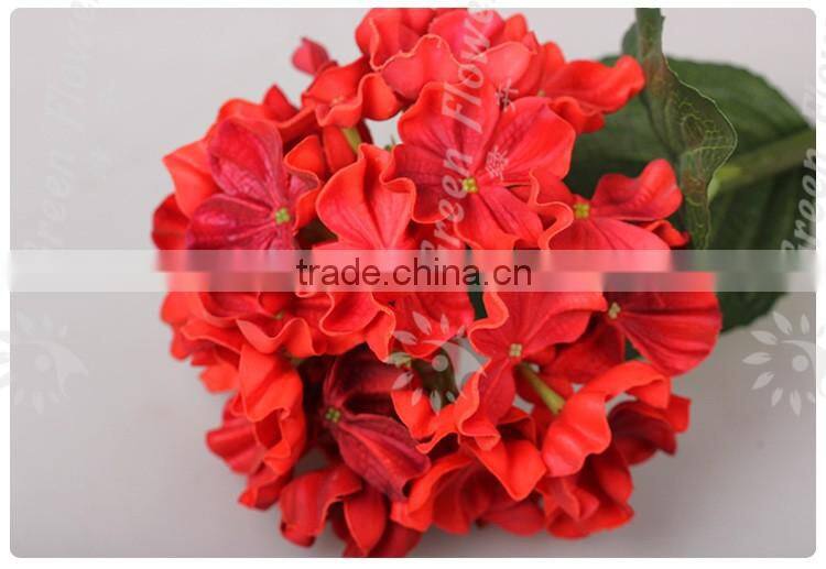2016 Wholesale Multicolor Latex Artificial Flowers PU Real Touch Bouquet Wedding Bridal Decor Display Flower