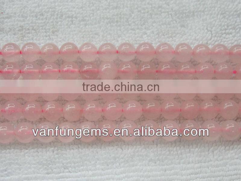 Rose Quartz Beauty Beads Loose Gemstone Round Beads Rose Quartz Beads for Jewerly and Fashion