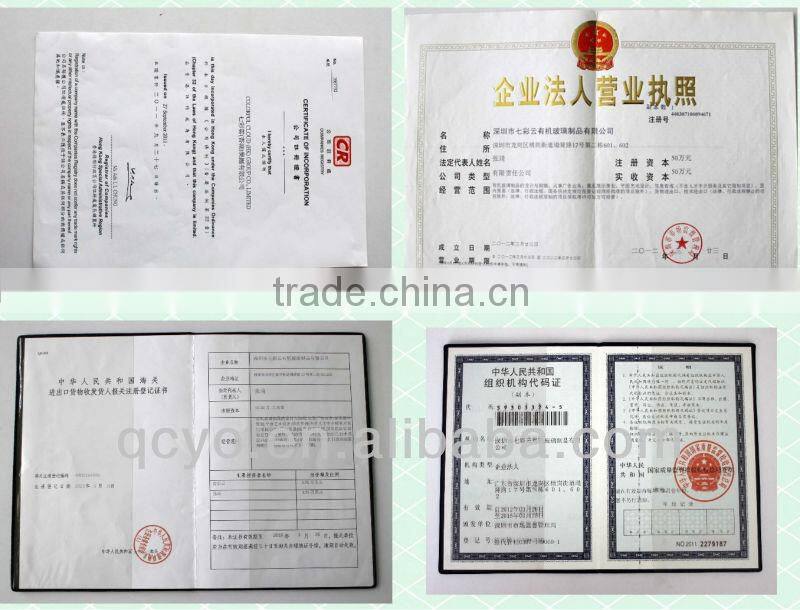 shenzhen QCY-G19 manufacturing multi-azimuth full view glasses display stand