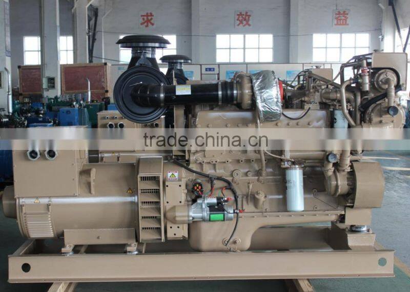 320 kw sell well both at home and abroad Marine diesel generating /a survey qualification certificate/certificate of CCS, BV