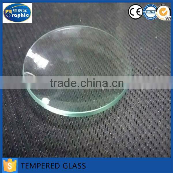High transmittance customized curved wrist watch glass