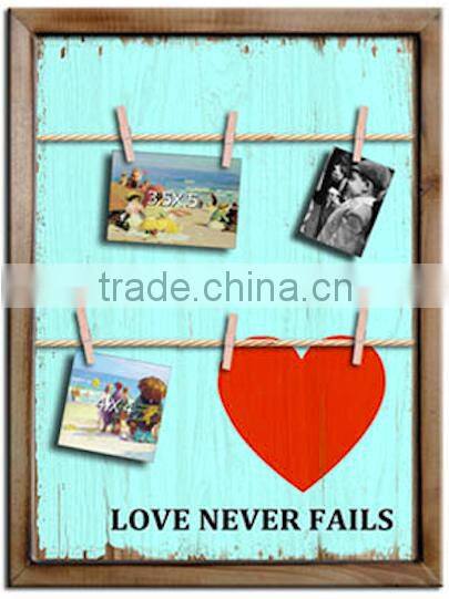 MHOME country style handmade wood frame for photos