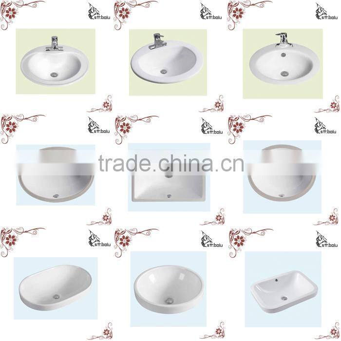 Wash basin fittings & ceramic big wash basin