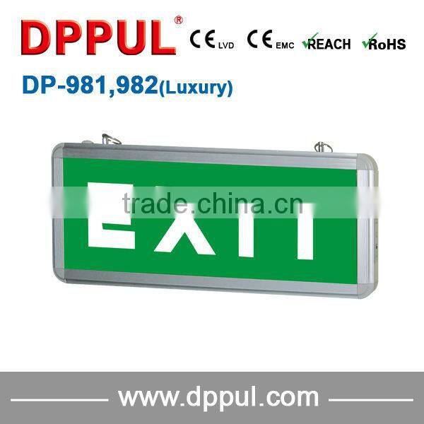 Steel lamp body and Metal Base Material Exit Rechargeable Emergency Light