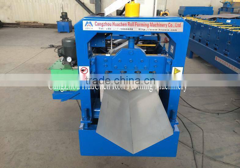 Color Coated Metal Roof Ridge Cap Forming Machine