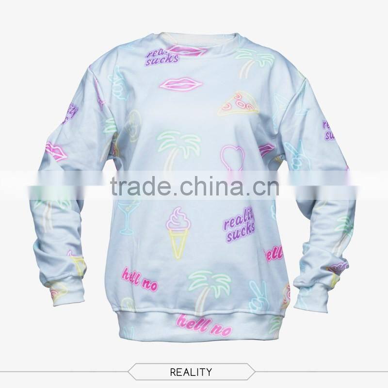 Fashion Design No Hood Sweatshirt For Men With Custom Logo And Label