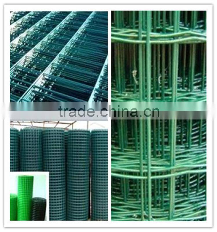 PVC coated welded wire mesh for supermarket shelf