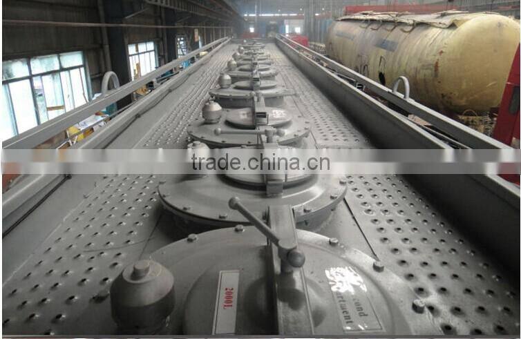 Mobile fuel tank trailers,insulation fuel tank trailer,stainless steel tank 50000L