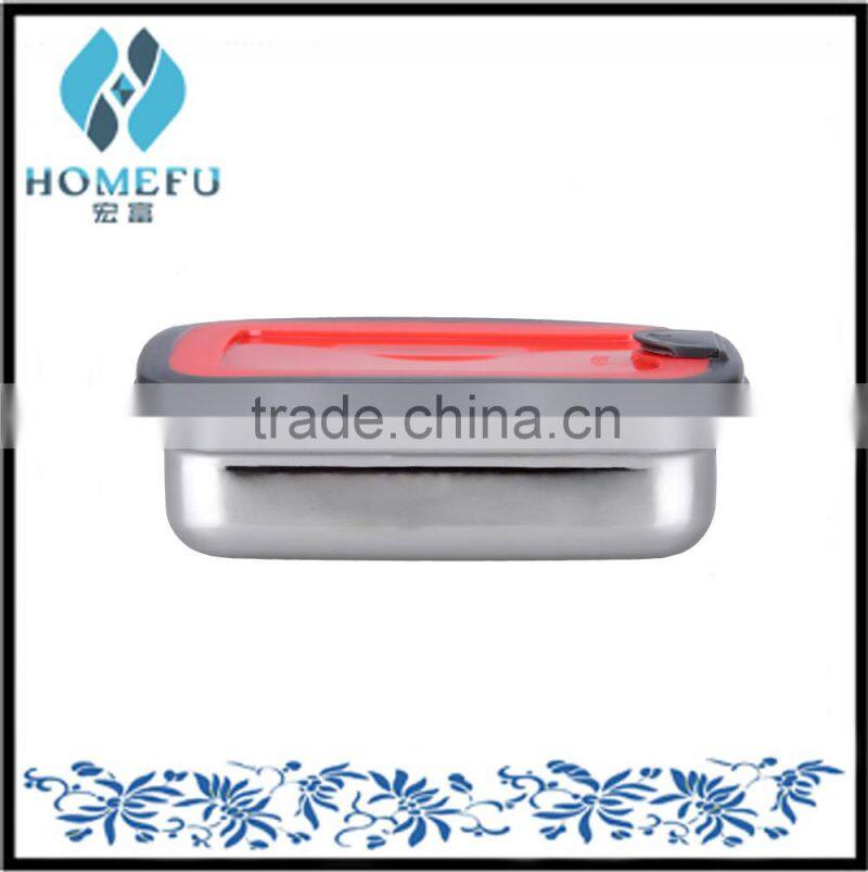 #201 SS rectangle sealing bento