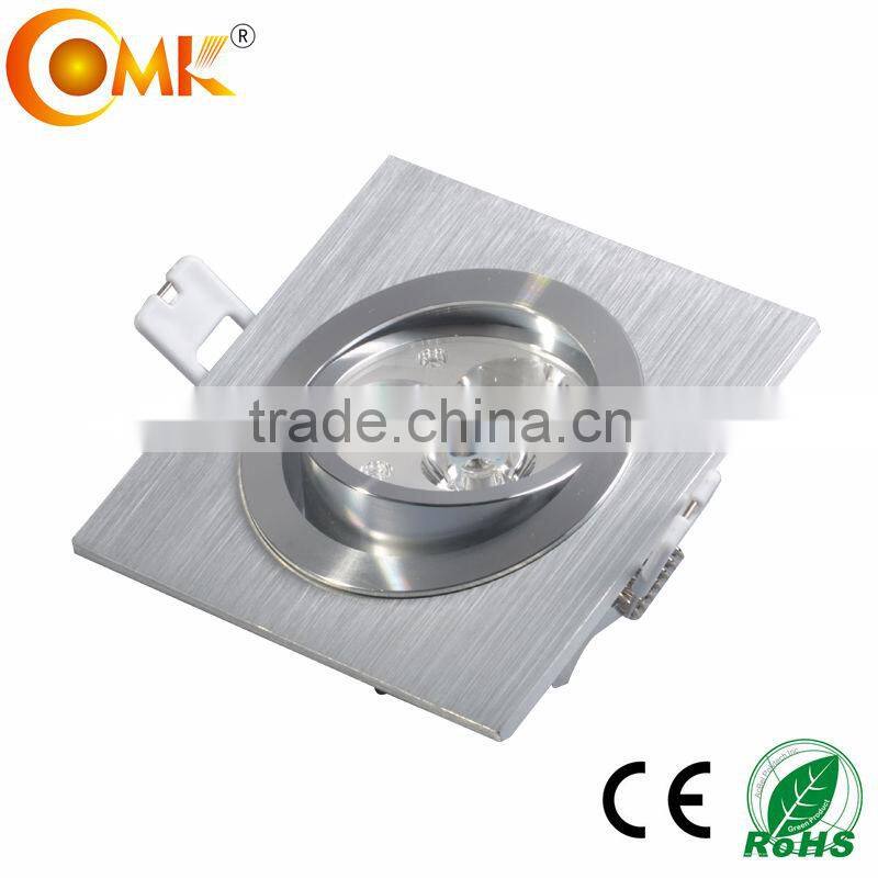 1w/3w ajdustable dimmable led Downlight high quality