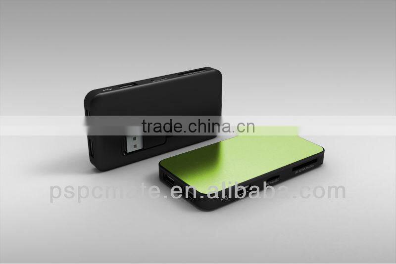 New Arrival Usb Hub Card Reader Combo