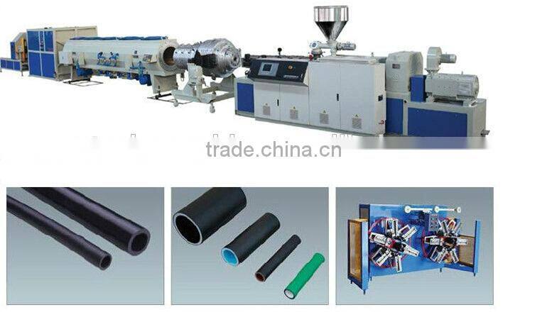 PE pipe production line