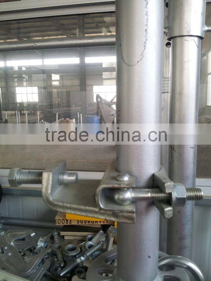 Scaffolding BS1139 Forged Fixed Girder Coupler 48.3 * 48.3mm