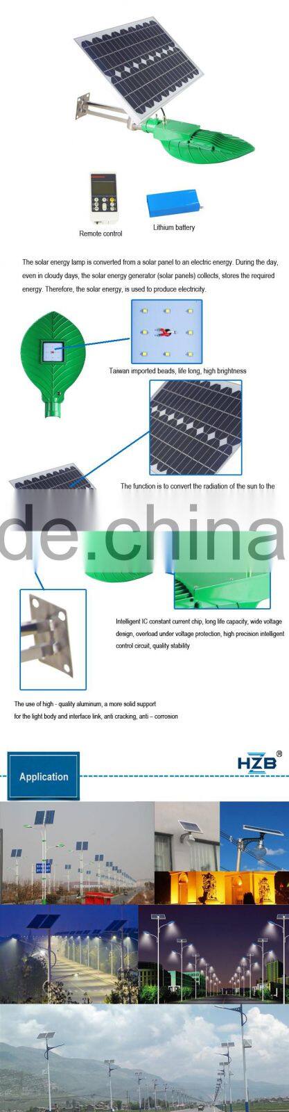 20W Solar Led Street Light Streetlight All In One 2700k-6800k