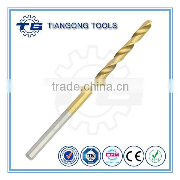 HSS Polished Drill Bit Jobber Bit Titanium Coated drill bit