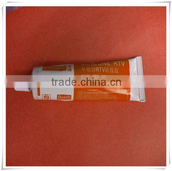 OEM packaging liquid nail adhesive, strong small size silicone sealant adhesive