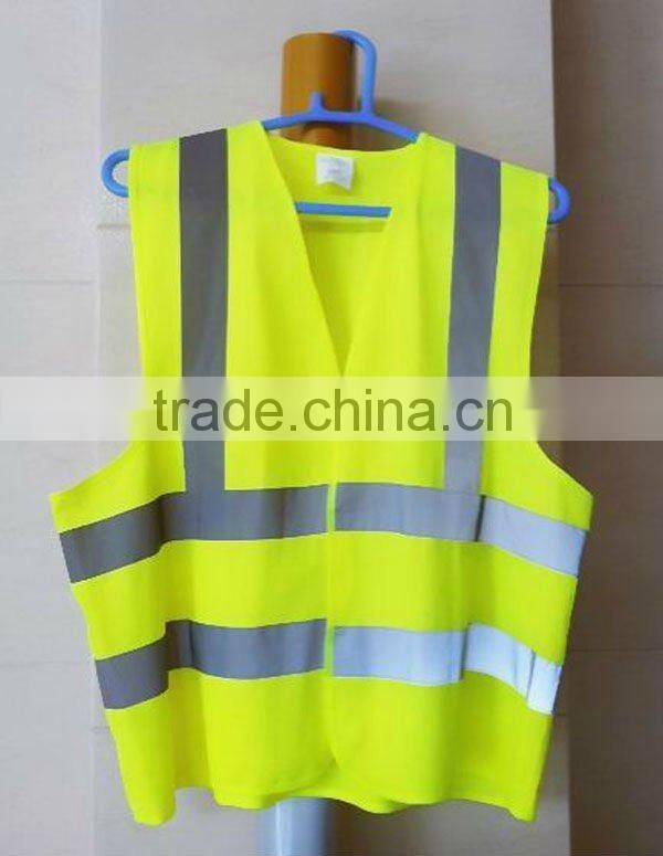 Warnning clothes with Super shiny Silver Reflective Fabric( T/C),reflective tape for clothing