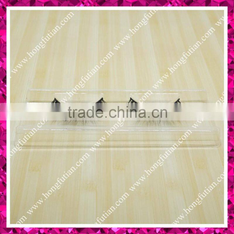 100% real mink fur eyelash 3D volume hand made lashes manufacturer Qingdao