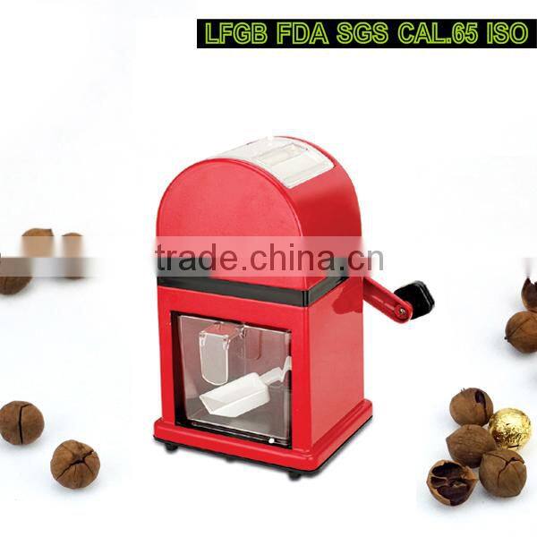 2016 Hot sale !!! 4T ice crusher machine for fishing zinc alloy