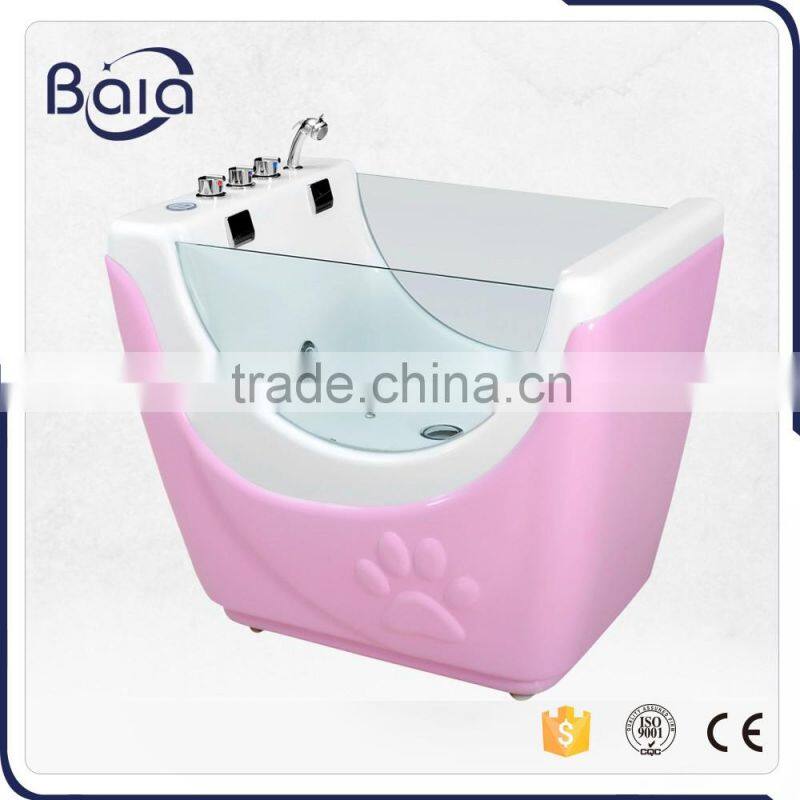 made in china pink yellow color china style dog swimming pool
