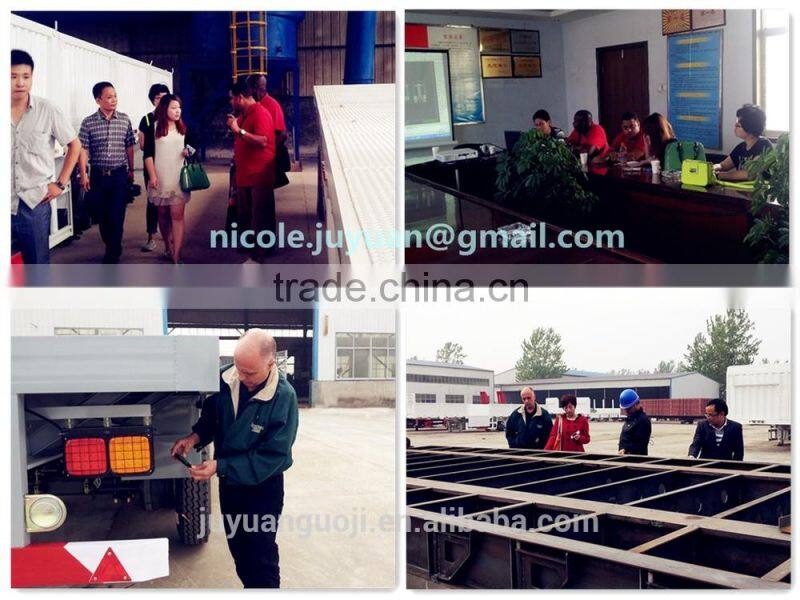 2/3 axles 40-60 tons flatbed semi trailer / flatbed trailer for sale