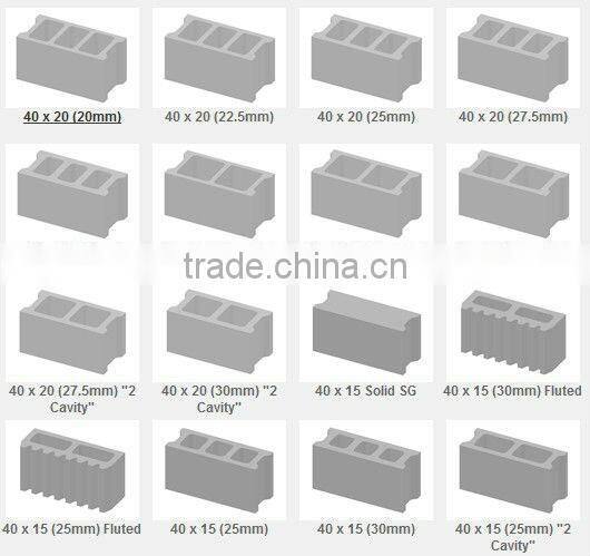 Smart block machine make 4 6 8 inch blocks QT4-24 from Linyi