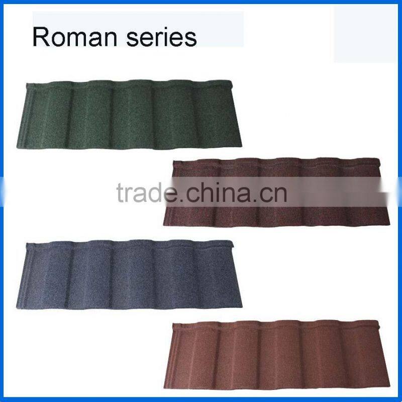 Trade Assurance solar roof tiles Stone Coated Metal Roof Tile For House, metal roof tile