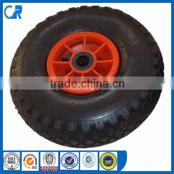 Manufacturer 260*85 Air Rubber Pneumatic Wheel 300-4