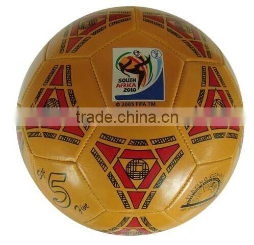 Best machine stitched promo size 5 customized logo printing soccer ball