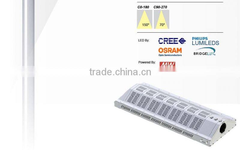 5 Years Warranty CE Rohs Lens Kit for Different Beam Angle 100-140lm/W Meanwell Driver Nichia LED 280W LED External Lighting