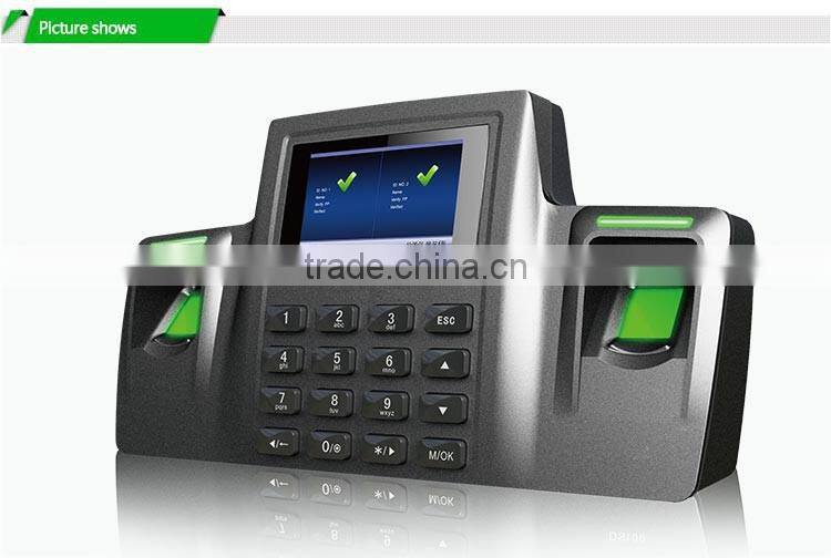 USB TCP/IP Double Fingerprint Scanner Automated Attendance System(HF-DF100)
