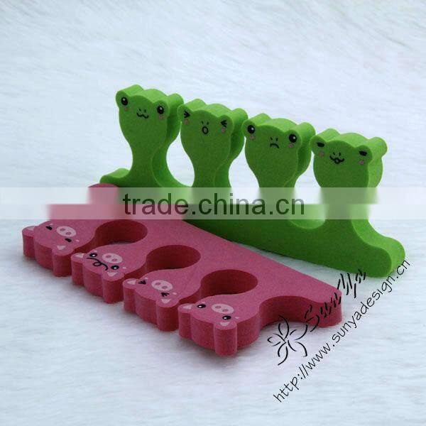 Nail separate sponge for nail treatment