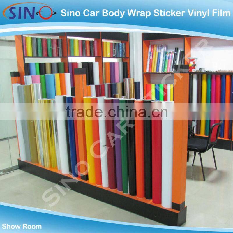 Glossy Grey 4D Carbon Fiber Vinyl Car Stickeres1.52x30M