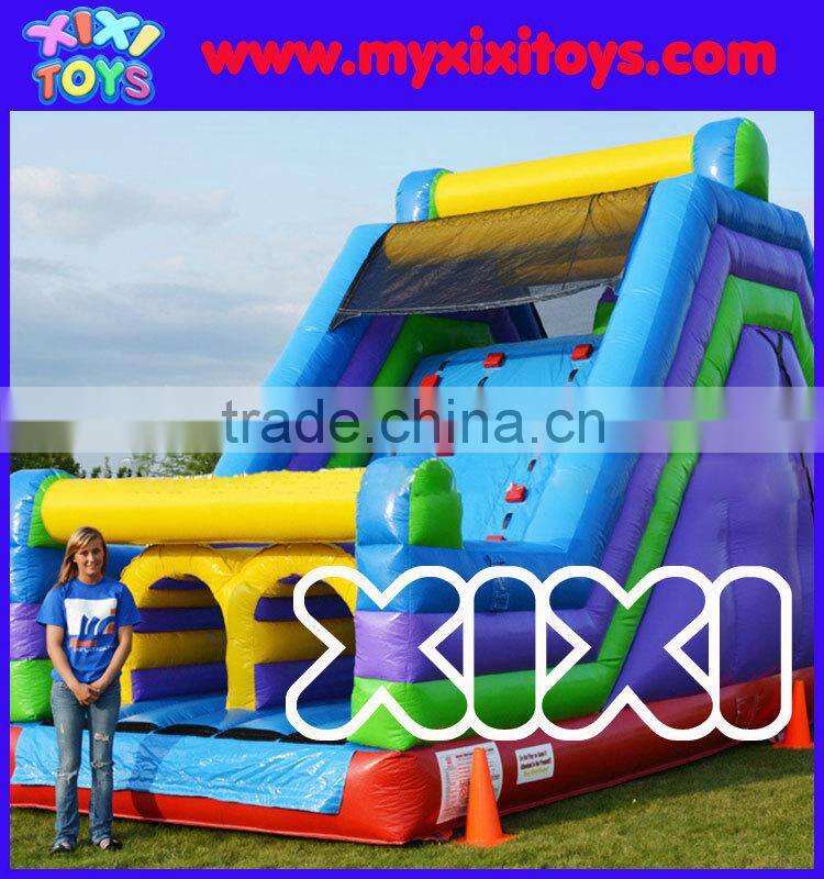 2016 hot sale Kids Outdoor Inflatable Obstacle Course Playground